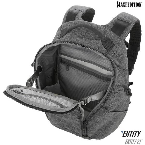 Maxpedition Entity 21 Charcoal EDC Backpack NTTPK21CH