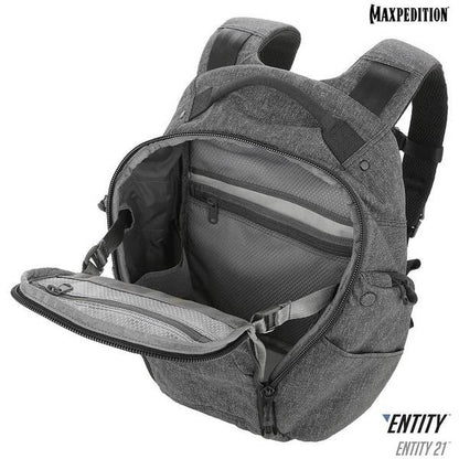 Maxpedition Entity 21 Charcoal EDC Backpack NTTPK21CH