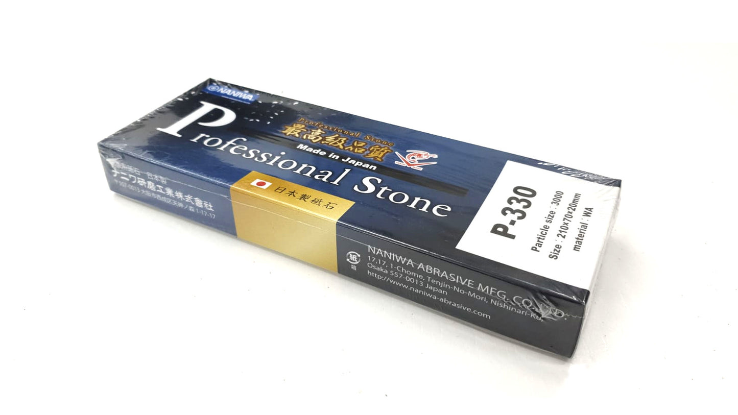 Naniwa P-330 Professional Stone (Chosera) 3000 Grit Japanese Whetstone Knife Sharpener