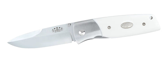 Fallkniven PXLey 3.46" Elmax White Elforyn Folding Knife