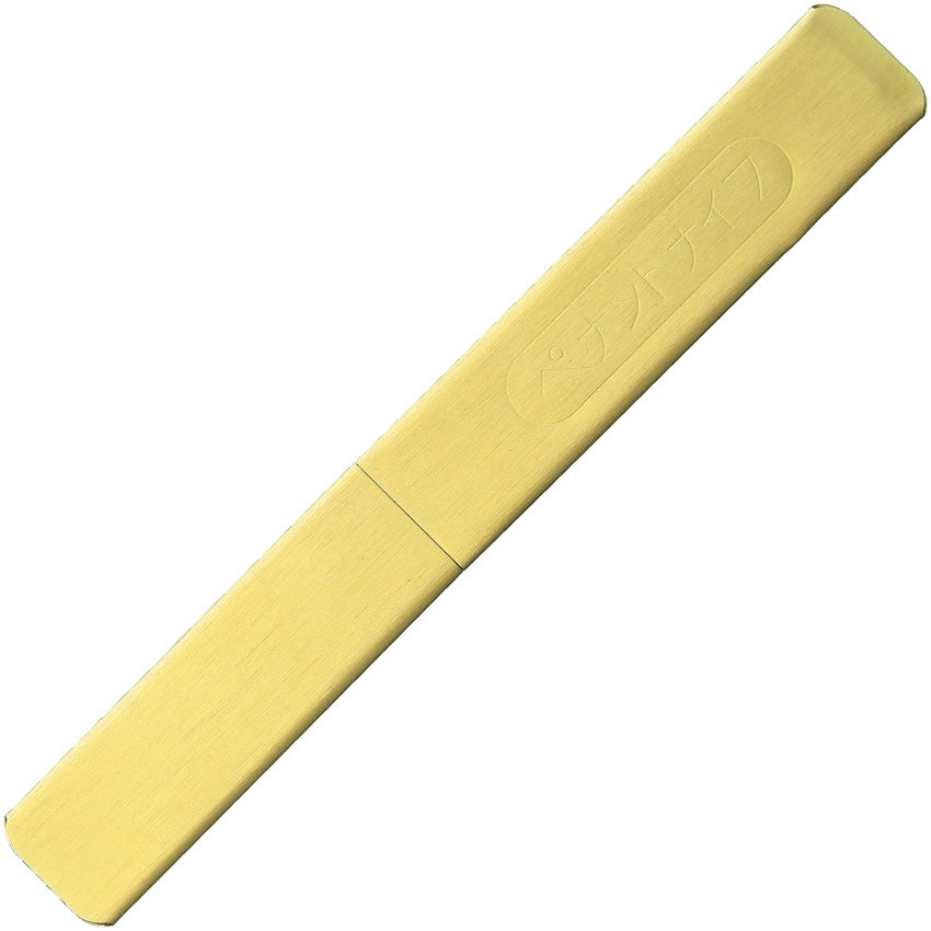 Yoshiharu Penanto 2" Brass Pocket Kiridashi Knife