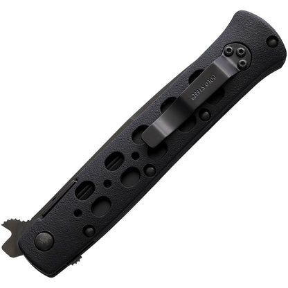 Cold Steel Ti-Lite 4" Black AUS8A Zy-Ex Folding Knife 26SP-BKBK