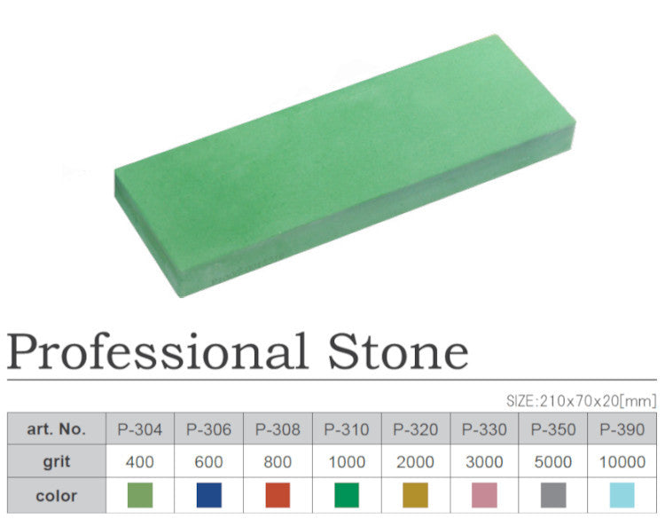 Naniwa P-320 Professional Stone (Chosera) 2000 Grit Japanese Whetstone Knife Sharpener