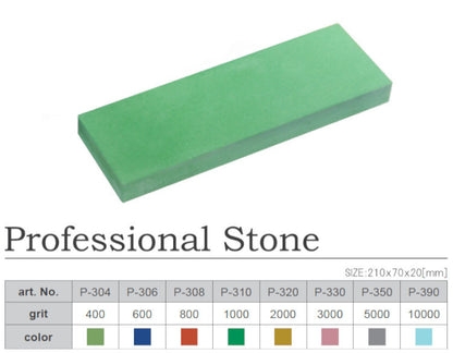 Naniwa P-330 Professional Stone (Chosera) 3000 Grit Japanese Whetstone Knife Sharpener