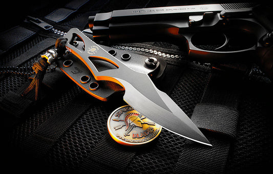 Spartan Blades Enyo 2.7" CPM S45VN Elite DLC Black Fixed Blade Knife
