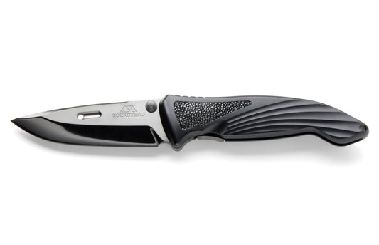 Rockstead SHIN-DLC 3.54" Polished YXR7 DLC Folding Knife