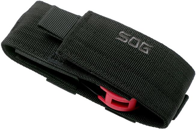 SOG Parashears Red 11-Tool Rescue Multi-Tool with MOLLE Sheath