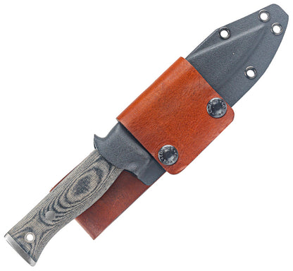 Condor Sigrun 5.63" Fixed Blade Knife with Micarta Handle and Kydex/Leather Sheath - Joe Flowers Design
