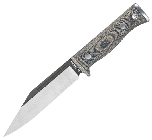 Condor Sigrun 5.63" Fixed Blade Knife with Micarta Handle and Kydex/Leather Sheath - Joe Flowers Design