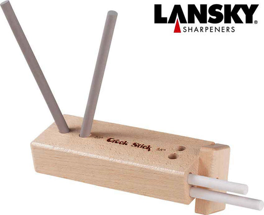 Lansky 4 Rod Diamond/Ceramic Turn Box Knife Sharpener 20 and 25 Degrees TB-2D2C