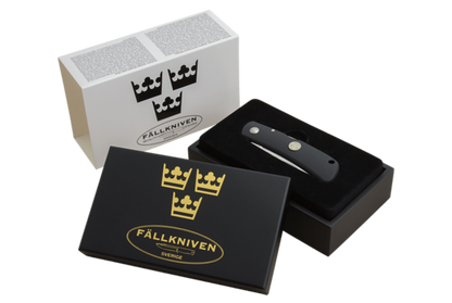 Fallkniven TK4c Tre Kronor 3.8" Laminated 3G Folding Knife with Pouch