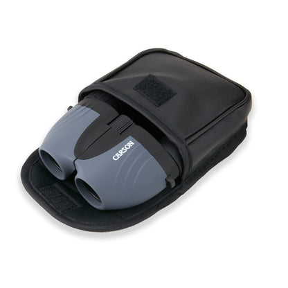 Carson Tracker 8x21mm Porro Prism Compact Lightweight Binoculars Grey TZ-821