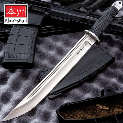 United Cutlery Honshu 10.75" Tanto Knife with Leather Sheath UC2629