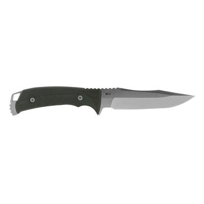 SOG Pillar 5" CPM S35VN Black Canvas Micarta Fixed Blade Knife with Kydex Sheath