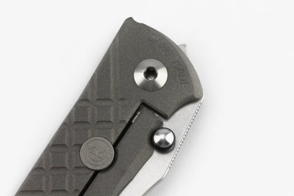 Chris Reeve Umnumzaan Tanto 3.675" Magnacut Titanium Folding Knife UMN-1002