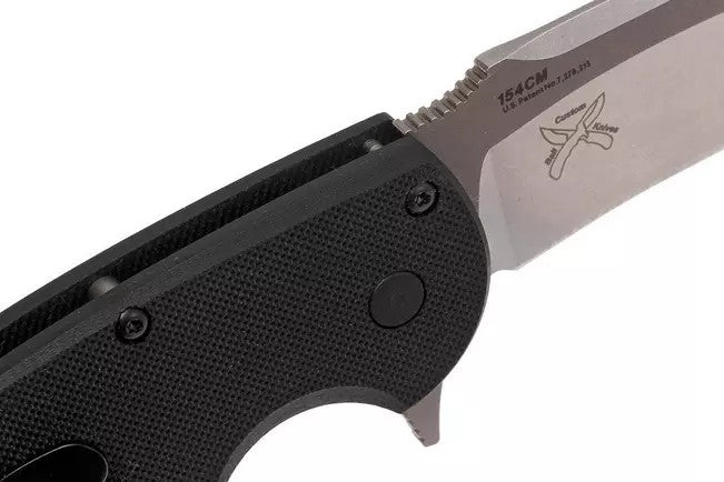 Benchmade 320 Precinct 3.3" 154CM Flipper Folding Knife with G10 Handle by Butch Ball
