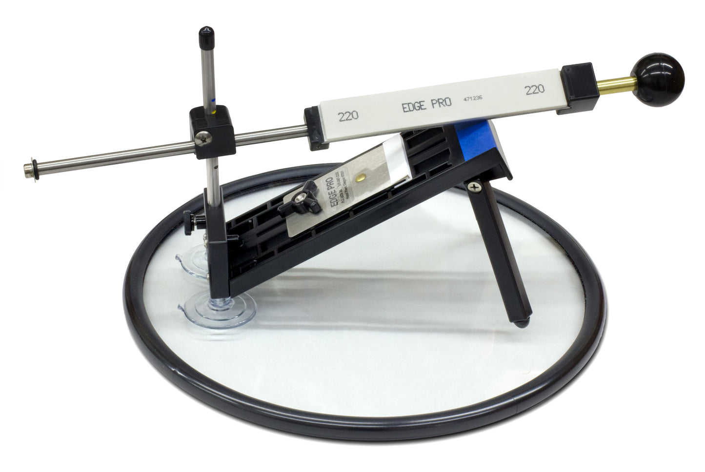 Edge Pro Stone Levelling Kit / Mount with 60 Grit Silicon Carbide
