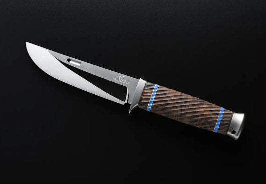 Rockstead DON ZDP 5.28" Polished ZDP189 Ironwood Fixed Blade Knife