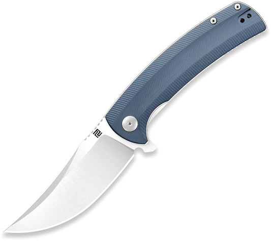 Artisan Cutlery Arroyo 3.31" AR-RPM9 Blue-Gray G10 Folding Knife - Dirk Pinkerton Design
