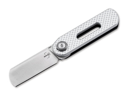 Boker Plus Ovalmoon 1.85" D2 Aluminium Swivel Folding Knife - Darriel Caston Design 01BO498