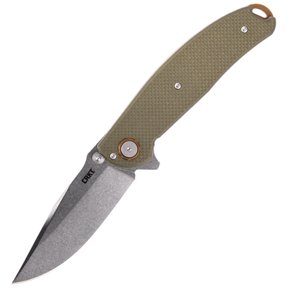 CRKT Butte 3.36" D2 A/O G10 Deadbolt Folding Knife - Lucas Burnley - 2471