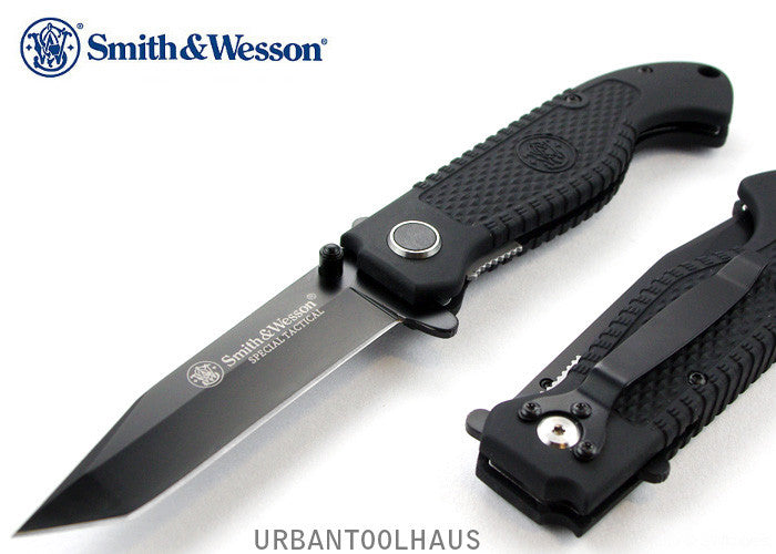 Smith & Wesson Special Tactical 3.5" Tanto Folding Knife CKTACB
