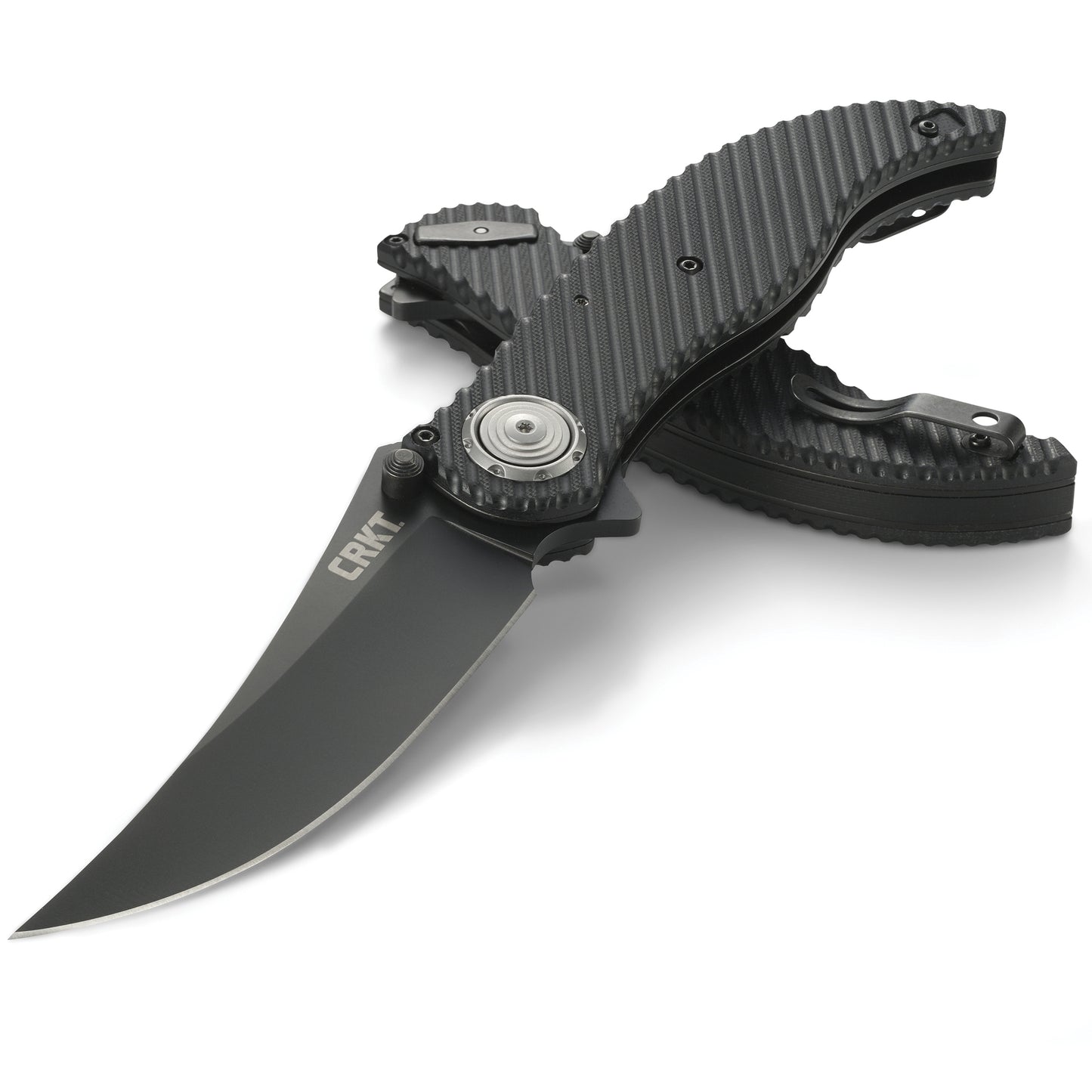 CRKT Clever Girl 4.10" D2 IKBS G10 Deadbolt Folding Knife - Austin McGlaun - 2640