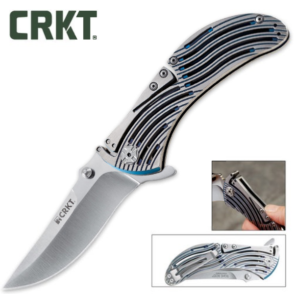 CRKT Tighe Rod 3.6" AUS-8 Folding Knife - Brian Tighe Design - 5265