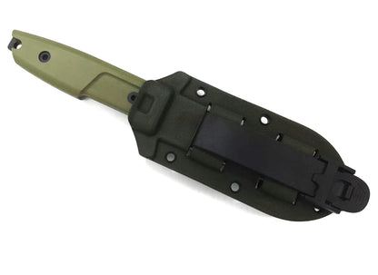 Extrema Ratio E.C.M Cobra 4.17" N690 DLC Green G10 Fixed Blade Knife with MOLLE Sheath