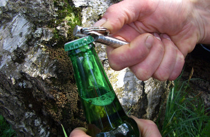 LionSteel Eskaper Key Ring Kubaton Tool with Tungsten Carbide Glass Breaker and Bottle Opener ES-1