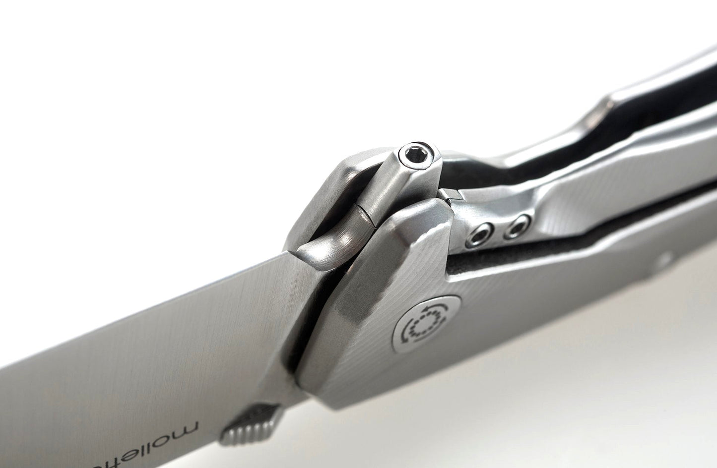 LionSteel TRE 2.91" M390 Titanium Folding Knife with Bronze Accents