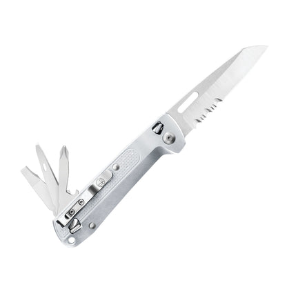 Leatherman Free K2X 4.5" Magnetic Locking Multi Tool Folding Knife