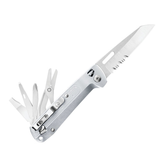 Leatherman Free K4X 4.5" Magnetic Locking Multi Tool Folding Knife