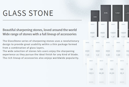 Shapton Glass Stone 1000 Grit Japanese Knife Sharpening Stone 50202