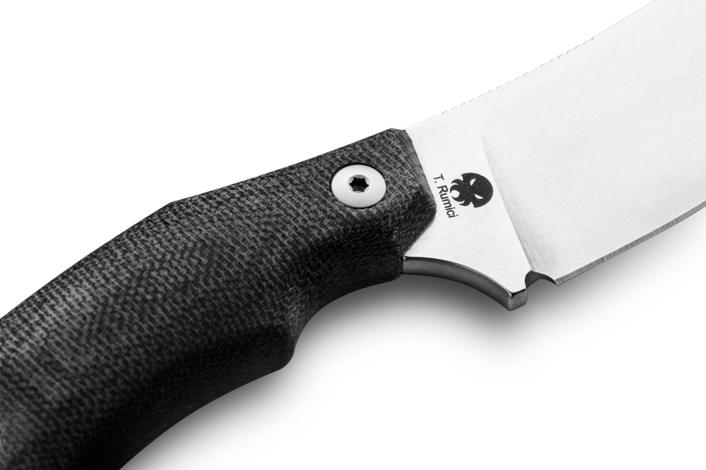 LionSteel H1 2.95" M390 Black G10 Fixed Blade Knife