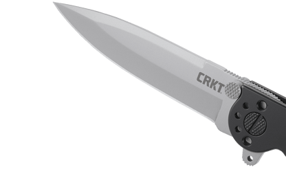 CRKT M16-01S 3.06" Spear Point Carson Flipper Framelock Folding Knife - Kit Carson Design