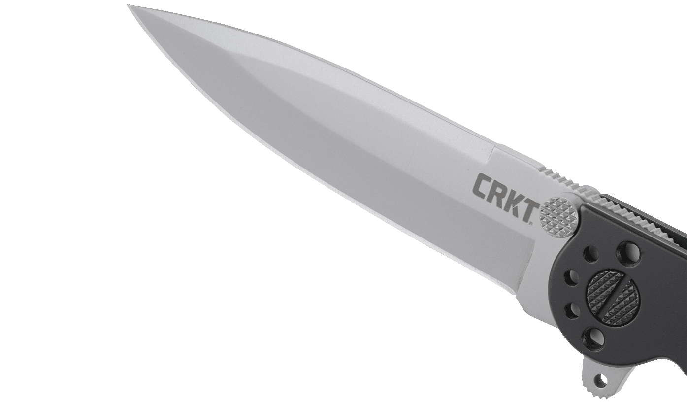 CRKT M16-01S 3.06" Spear Point Carson Flipper Framelock Folding Knife - Kit Carson Design