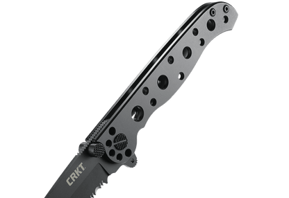 CRKT M16-10KS 3.06" Tanto Serrated Carson Flipper Framelock Folding Knife - Kit Carson Design