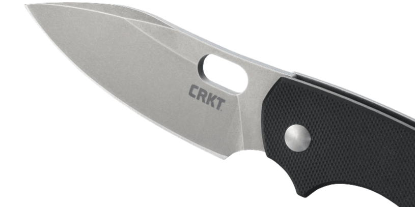 CRKT Pilar III Black 2.97" D2 G10 Folding Knife - Jesper Voxnaes - 5317D2