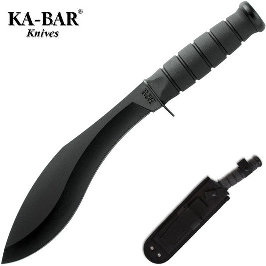 KA-BAR Combat Kukri 8.5" Fixed Blade Knife with MOLLE Sheath 1280
