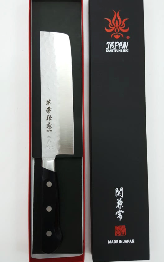 Kanetsune 3000 Usubagata 6.49" Blue Steel #2/SUS410 San-Mai Kitchen Knife - Made in Japan KC-923