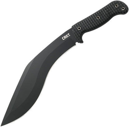CRKT Kuk 10.56" 65Mn Fixed Blade Kukri Knife Machete - Ryan Johnson design - 2742