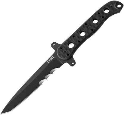 CRKT M16-13FX 4.6" Fixed Blade Knife with G10 Handle and GRN Sheath - Kit Carson Design