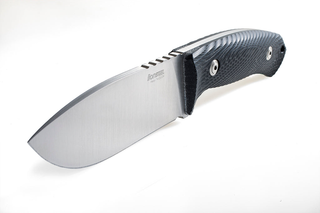 LionSteel M3 4.13" Niolox Micarta Fixed Blade Knife with Cordura Sheath