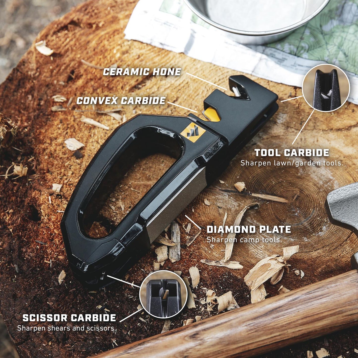 Work Sharp Pivot Pro Knife/Machete/Axe Sharpener with Diamond Plate
