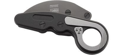 CRKT Provoke Kinematic 2.41" D2 Black TiNi Folding Karambit Knife - Joe Caswell Design