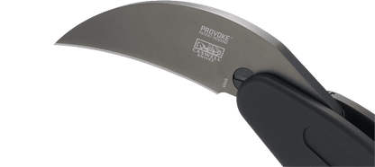 CRKT Provoke Kinematic 2.41" D2 Black TiNi Folding Karambit Knife - Joe Caswell Design