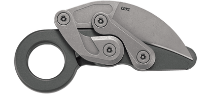 CRKT Provoke Compact 2.26" D2 Stonewash Folding Karambit Knife - Joe Caswell Design