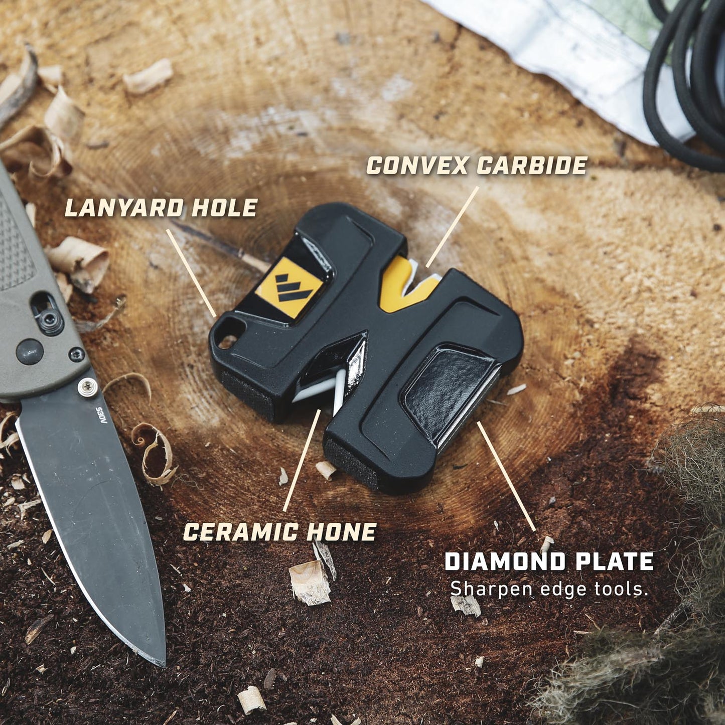 Work Sharp EDC Pivot Knife Sharpener (Diamond/Ceramic)