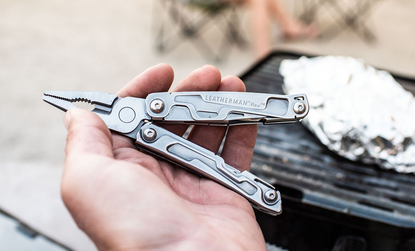 Leatherman Rev 3.8" Multi Tool with Pocket Clip